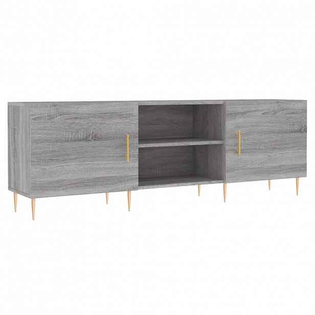 vidaXL TV skříňka šedá sonoma 150 x 30 x 50 cm kompozitní dřevo