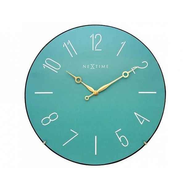 Designové nástěnné hodiny 3158tq Nextime Trendy Dome 35cm