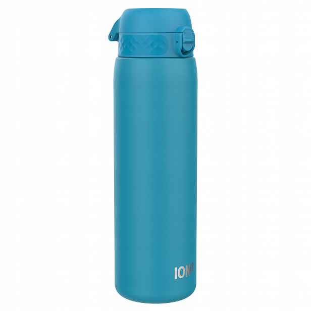 Ocelová láhev Ion8 Quench 1200 ml modrá, jednostěnná, vzduchotěsná