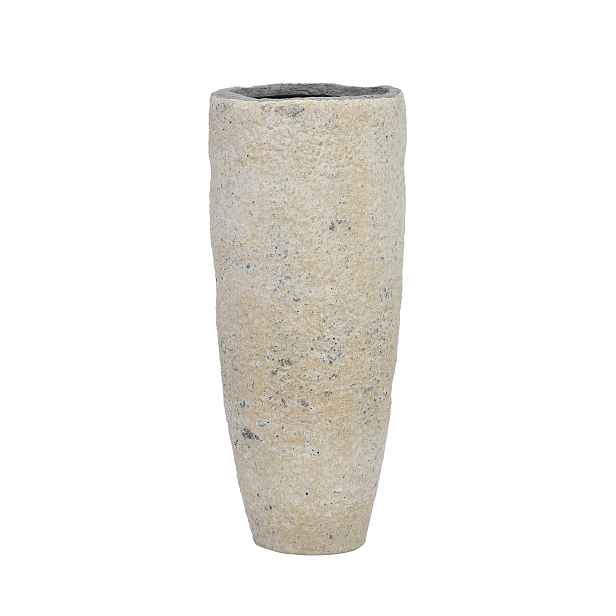 Pottery Pots Květináč Mt. Cooper, barva albitově krémová, vel. M - ø 30 cm | v. 70 cm - PotteryPots