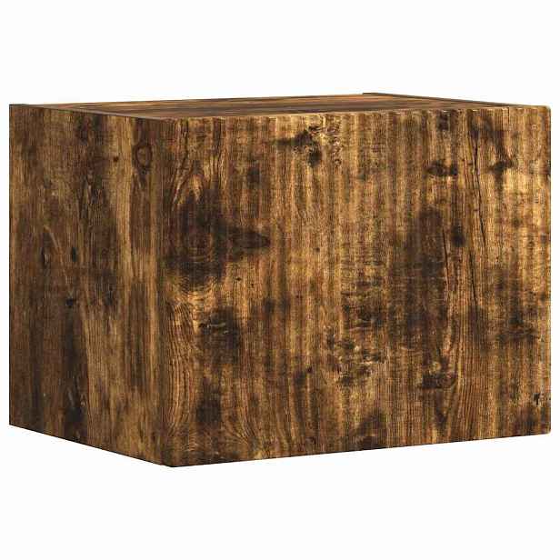 vidaXL TV wall cabinet 39 x 31 x 29,5 cm Kouřový dub Kompozitní dřevo