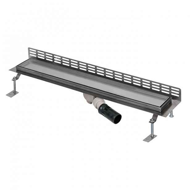 Žlab podlahový nerezový Sanela SLKN 13, délka 750 mm
