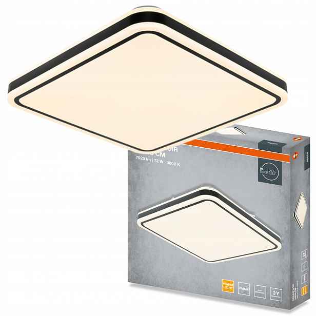 Stropní Svítidlo Led Stropní Svítidlo Nástěnné svítidlo Panel 72W 4320lm 3000K Osram