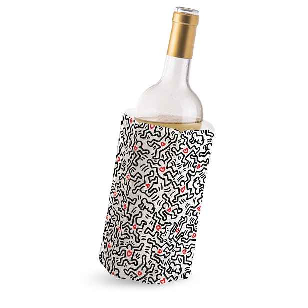 Chladicí obal na víno Keith Haring, Vacu Vin, 38802606