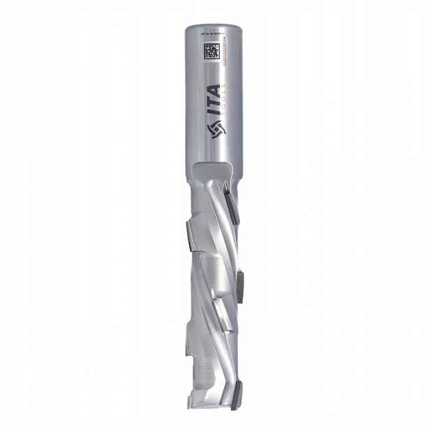 Ita Tools diamantová fréza Z1+1 D20 I72 L136 S20 mm 3 spirály pouzdro Ocel