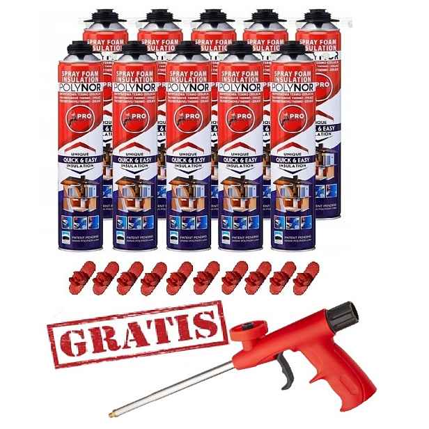 Pur Sprchová Pěna Polynor Pro Startovací sada 10 x 810 g oteplování