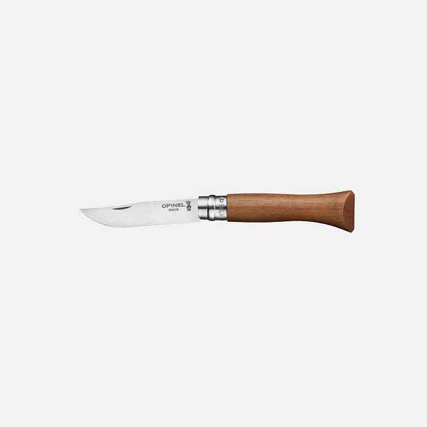 Opinel Zavírací nůž VRI N°06 Inox, 7 cm, rukojeť ořech 002025