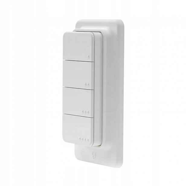 Smart dálkové ovládání se 4 tlačítky Shelly Blu Rc Button 4 Zb ZigBee