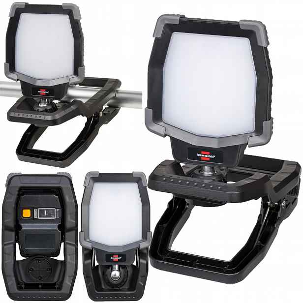 Brennenstuhl Přenosná Led Reflektorová Lampa Se Svorkou 3800 lm 12 hodin IP65