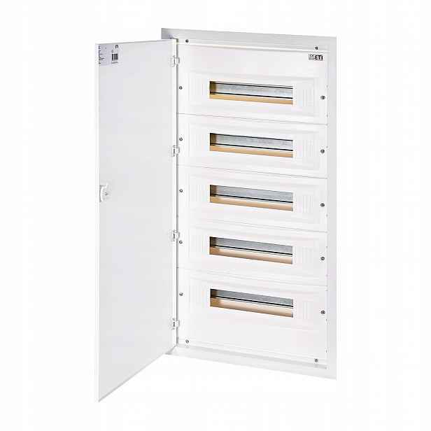 Elektrický modulární podomítkový rozvaděč 5x18 N+pe Rozvaděčová skříň
