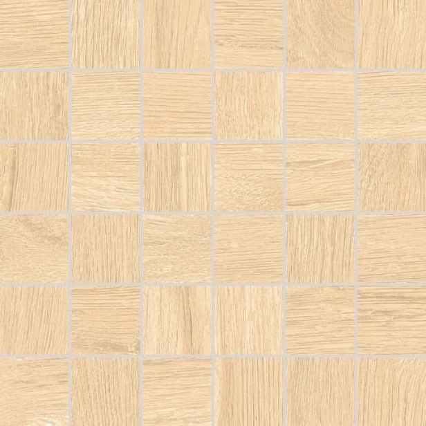 Mozaika Rako Plank mid 30x30 cm reliéfní DDM05894.1