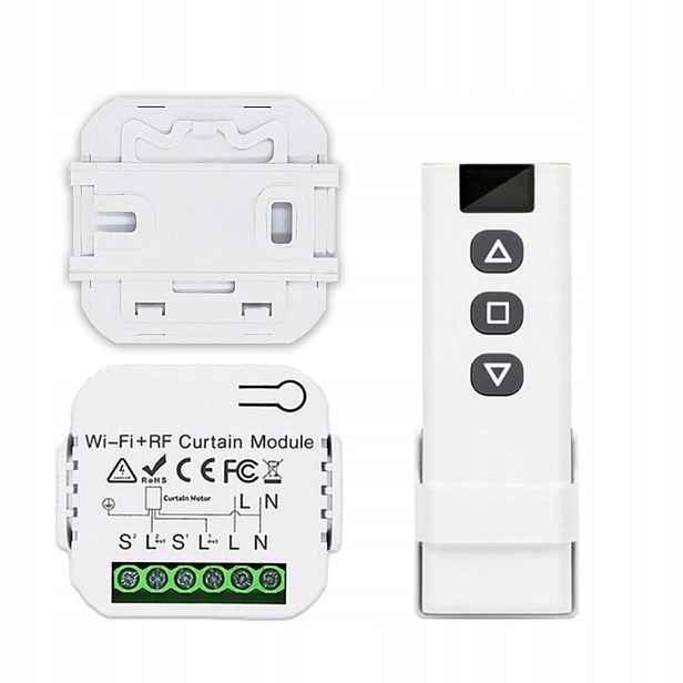 Ovladač pro rolety Lamelový úhel WiFi dálkové ovládání RF433Mhz