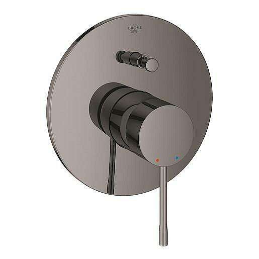 Vanová baterie Grohe Essence New bez podomítkového tělesa Hard Graphite 19285A01