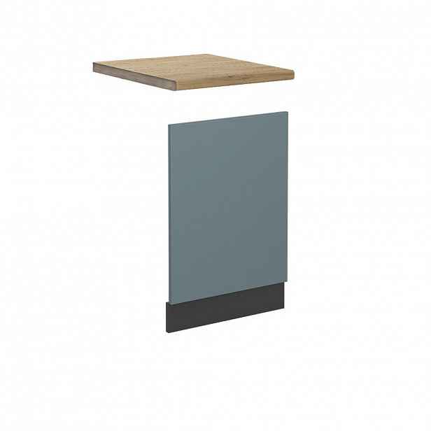 Vicco PŘEDNÍ PANEL R-Line Modrošedá 45 cm , PD Dub