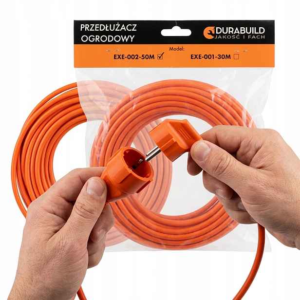 Prodlužovací Kabel 50 M Zahradní Pro Stavební Sekačku 3x1,5 mm s uzemněním