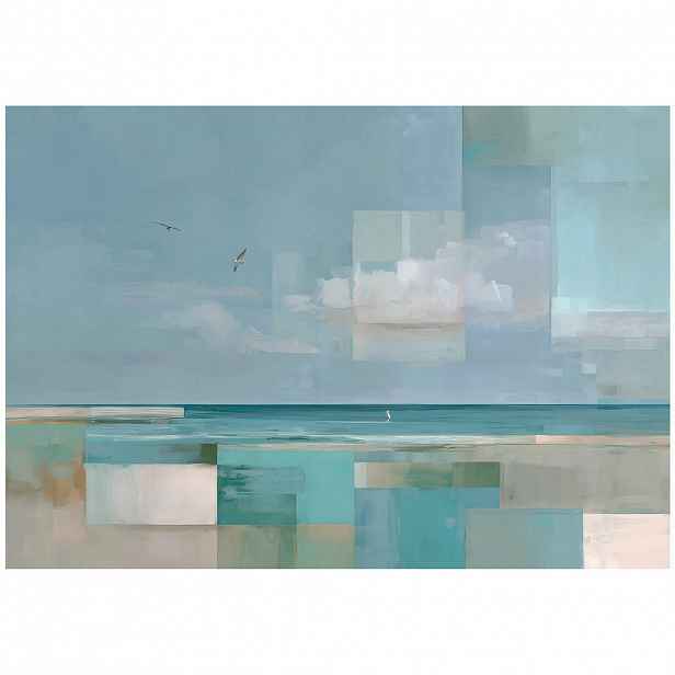 Wallarena FOTOTAPETA pláž mořská modrá 300x210 cm