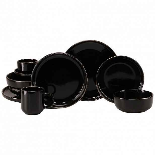 Creatable KOMBINOVANÁ SOUPRAVA Nordic Festive Schwarz 10dílné