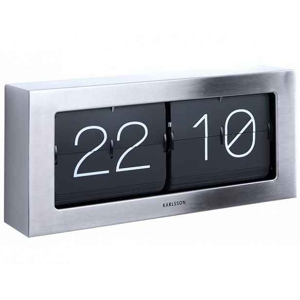 Designové nástěnné/stolní překlápěcí hodiny 5642ST Karlsson 37cm