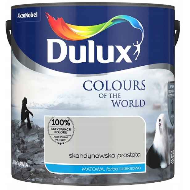 Dulux Barvy světa barva Skandinávská jednoduchost mat 2,5L