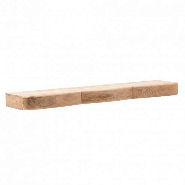 Livetastic NÁSTĚNNÁ POLICE, akácie, barvy akácie, 120/8/20 cm