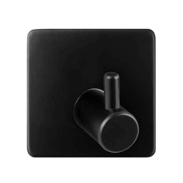 Olsen Spa  KD02091771 - Věšák na stěnu na nalepení 3M; kov; černá barva