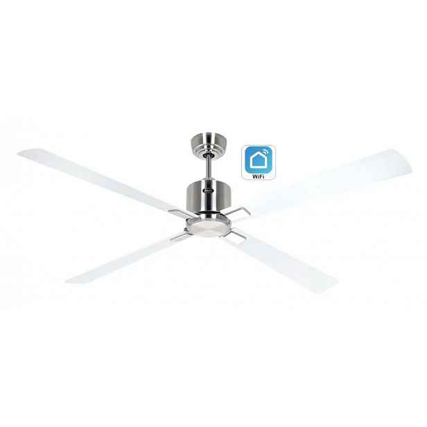 CasaFan 942333W Eco Neo III WiFi, světle šedá a bílá, stropní ventilátor