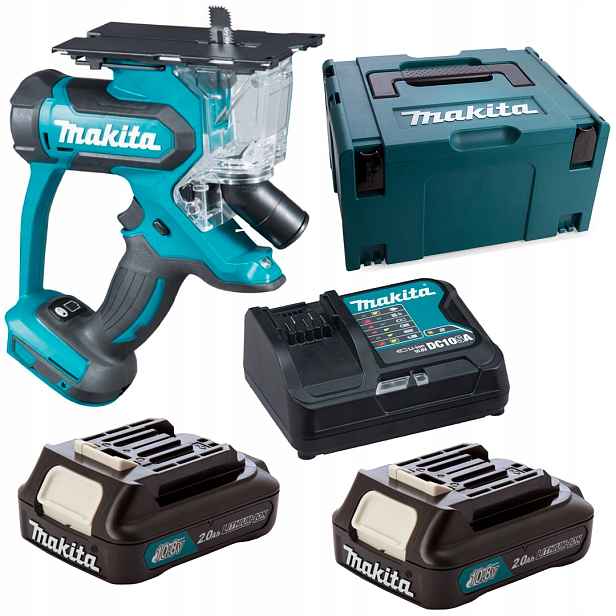 Řezačka na desky G-k 2x2Ah 12V Makita SD100DSAJ