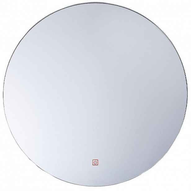 Beliani KOUPELNOVÉ ZRCADLO s LED osvětlením kulaté 60 cm Callac