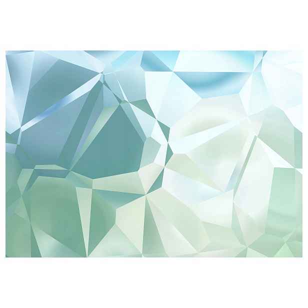 Fototapeta Geometrická abstrakce barev a tvarů 416x254 lepidlo