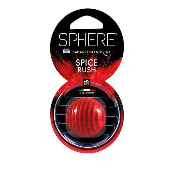 Osvěžovač vzduchu do auta LITTLE JOE SPHERE spice rush