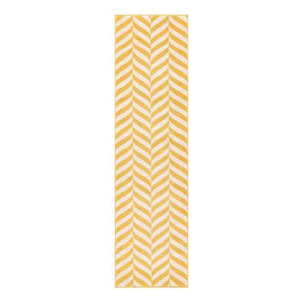Žlutý koberec běhoun 240x66 cm Muse - Asiatic Carpets