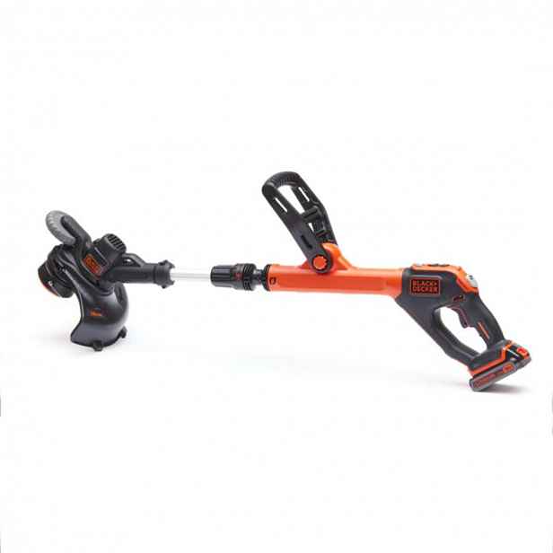 BLACK+DECKER - 18V AKU strunová sekačka, záběr 28 cm, 1x aku 2,0 Ah Li-ion, nabíječka STC1820EPC-QW