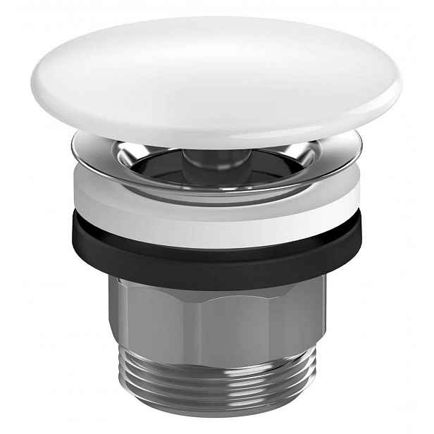 Hansgrohe - Neuzavíratelná výpusť, bílá 50110450