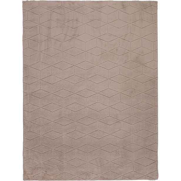 Koberec Plyšový Rabbit Prestige 160x220 cm Béžový Pušový měkký Kožíšek
