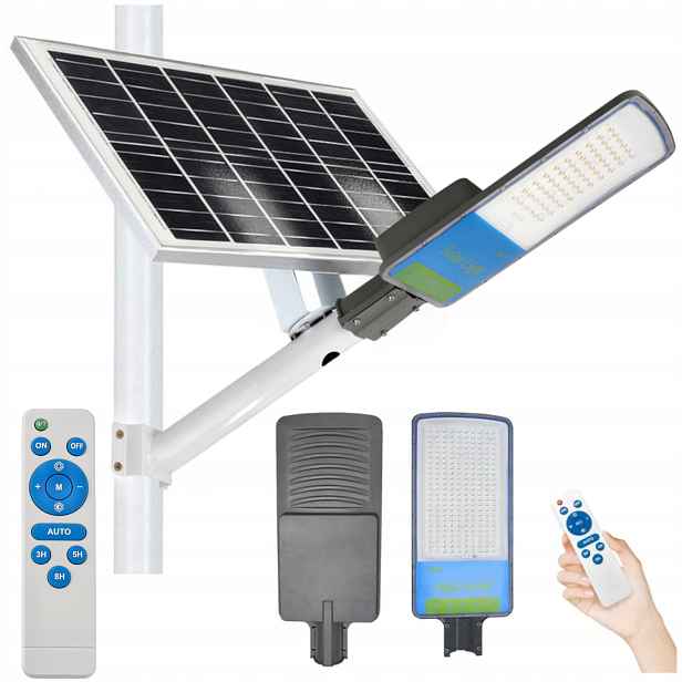 Led Solární Pouliční Lampa S Výkonem 60 W, Lucerna
