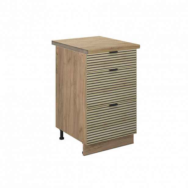 Vicco SPODNÍ SKŘÍŇKA KUCHYŇSKÉ LINKY Fame-Line Dubový panel 50 cm , PD Dub