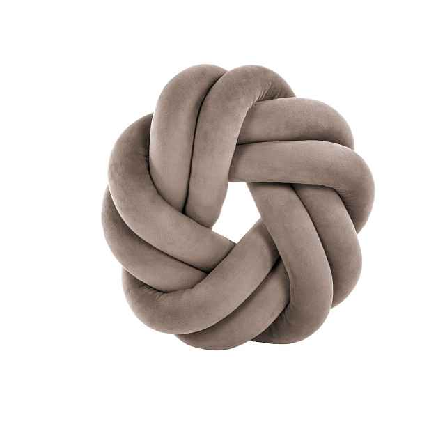 Dekorační polštář ø 30 cm Knot – Tiseco Home Studio