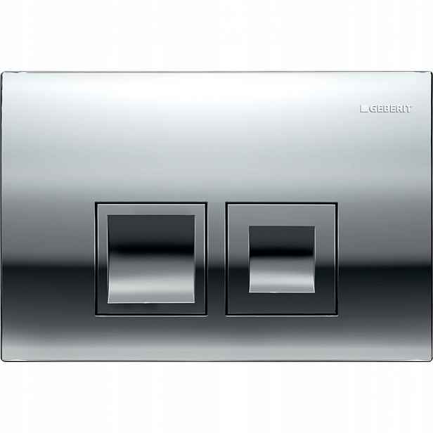 Geberit Tlačítko DELTA35 Chrom Lesk Basic UP100
