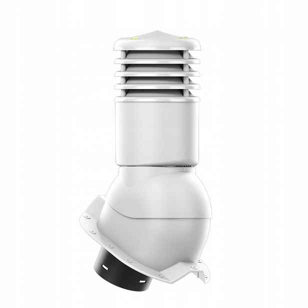 Větrací komín Smartline profil T35 fi 150 mm, zateplený, světle šedý