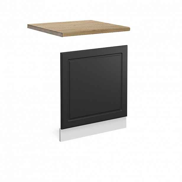 Vicco PŘEDNÍ PANEL R-Line Antracitový venkovský dům 60 cm , PD Dub