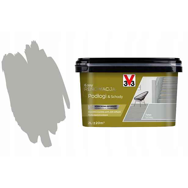 3V3 Easy Renovace Pvc Kafli Dlaždice Schody Garáž Boazeria Titan 2000ML