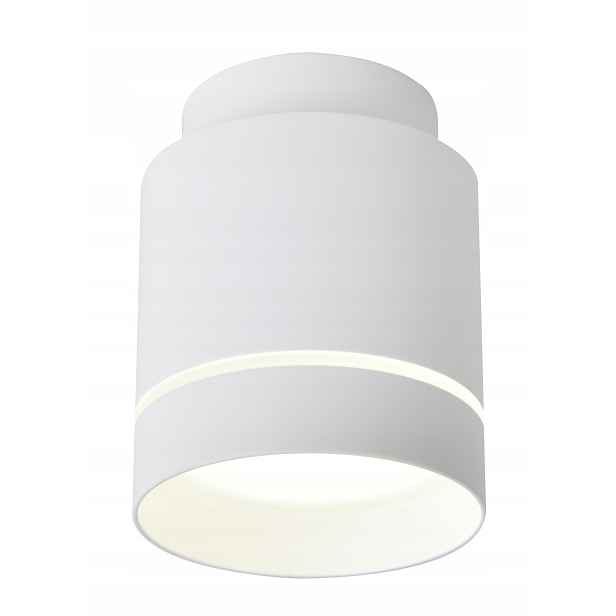 Bílá stropní svítidlo Led 12W 4000K Tuba Candellux