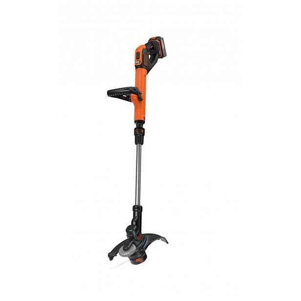 BLACK+DECKER - 18V AKU strunová sekačka, záběr 30 cm, 1x aku 4,0 Ah Li-ion, nabíječka STC1840EPC-QW