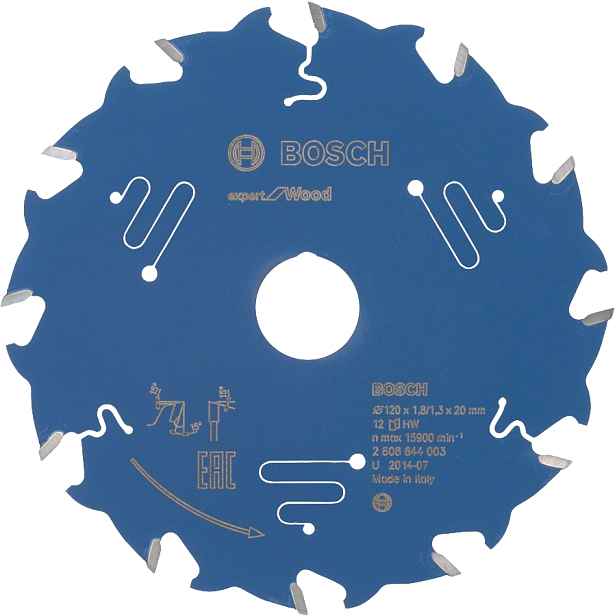 Kotouč pilový Bosch Expert for Wood 120×20×1,8 mm 12 z.