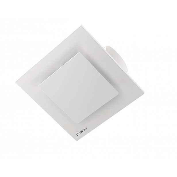 Sapho Tecto - Stropní ventilátor axiální, 20 W, potrubí 100 mm, bílá TC201