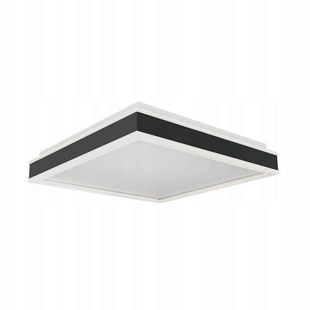 Stropní svítidlo stropní svítidlo Led bílá černá do obývacího pokoje čtverec 40 cm 4000K V-tac