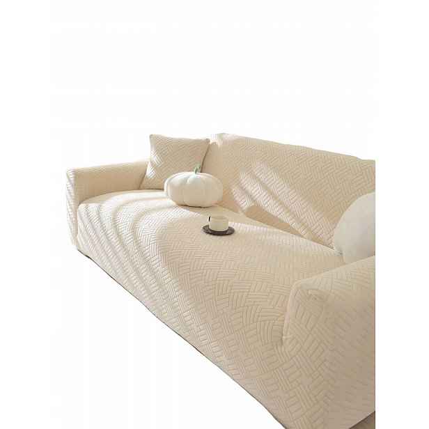 Shein Krémový Potah Na Pohovku S Texturou E4N S07__300X360 CM