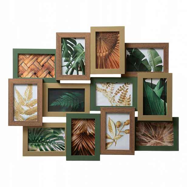 Velký Rámeček 12 Fotografií Boho 65 X 51,5 CM foto rám