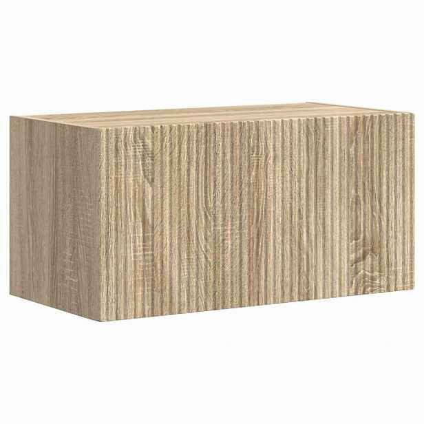 vidaXL TV wall cabinet 60 x 31 x 29,5 cm Sonoma Kompozitní dřevo