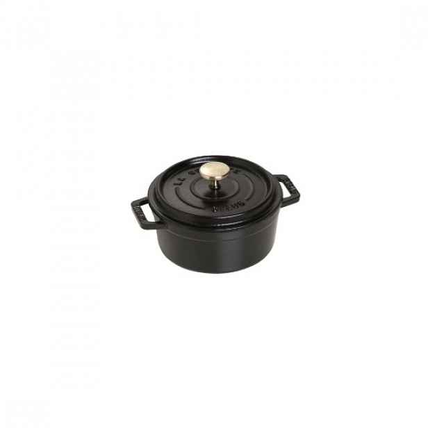 Hrnec Cocotte, litina, 12cm/0,4L, Black - Staub